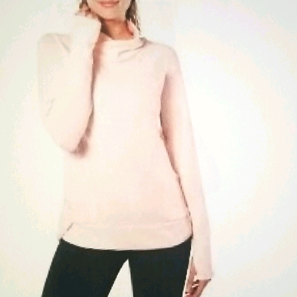 Yogalicious Tops - Yogalicious Cowl Neck Pullover Medium